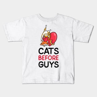 Funny cat mom Kids T-Shirt